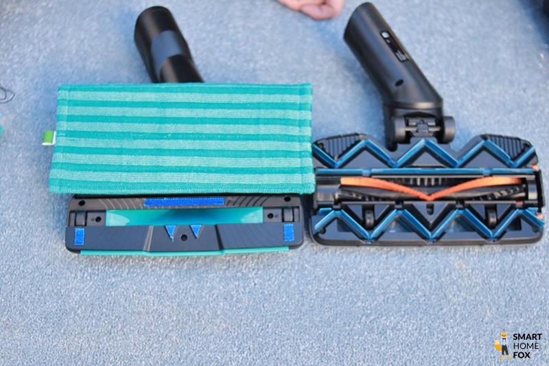 Philips Akkustaubsauger Test Bodendüsen Speedpro Max Aqua von unten